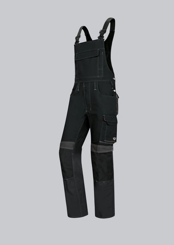 BP 1815-720-10 Work Trousers, Jeans Style With Back Yoke, 305,00 G/M², Reinforced Cotton, Dark Blue/Royal Blue, Size 35/36S