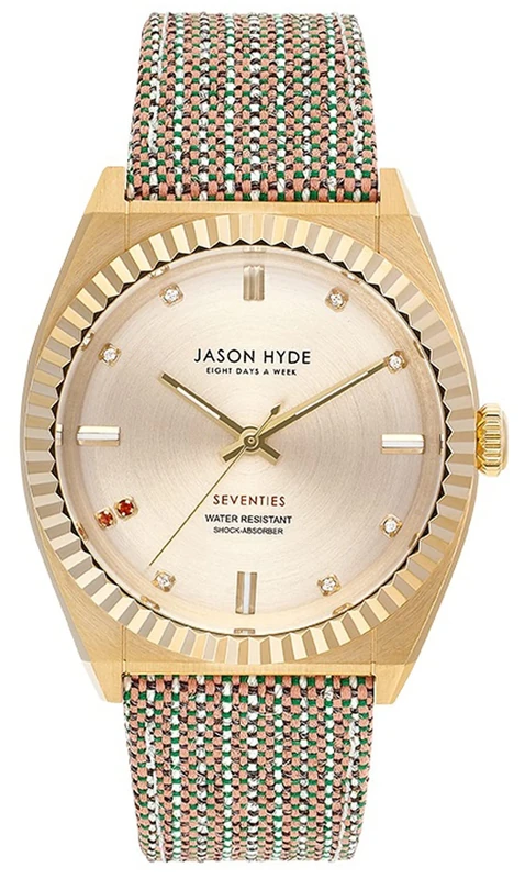 Jason Hyde Ruby-eigth Womens Analogue Quartz Watch with Bracelet JH20021 - Image 1