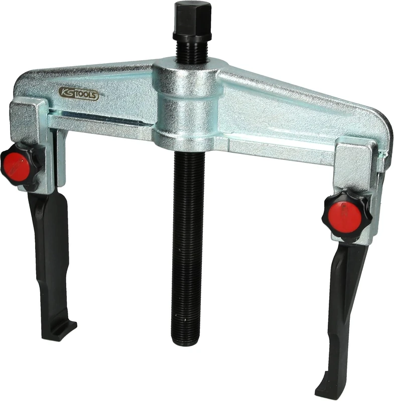 KS Tools 620.0048 Quick Adjustment Universal 2 arm Puller Set with Extremely Narrow Legs, 60-200 mm