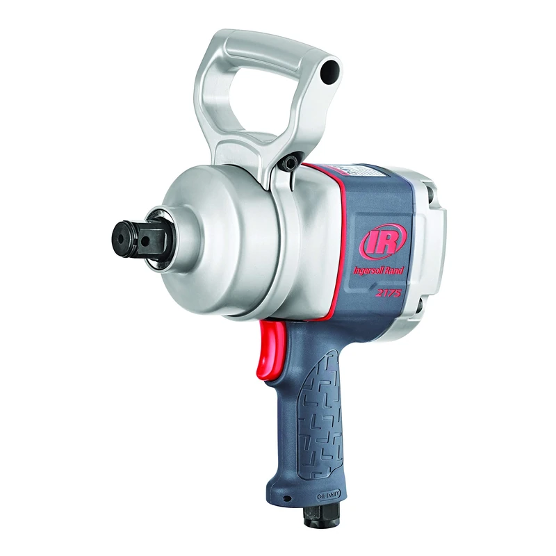 Ingersoll-Rand Impact Wrench 2175MAX, 1 Inch, Pistol-Grip, Air-Powered, Up to 2715 Nm Reverse Torque Output, Lightweight, 360° Adjustable Handle