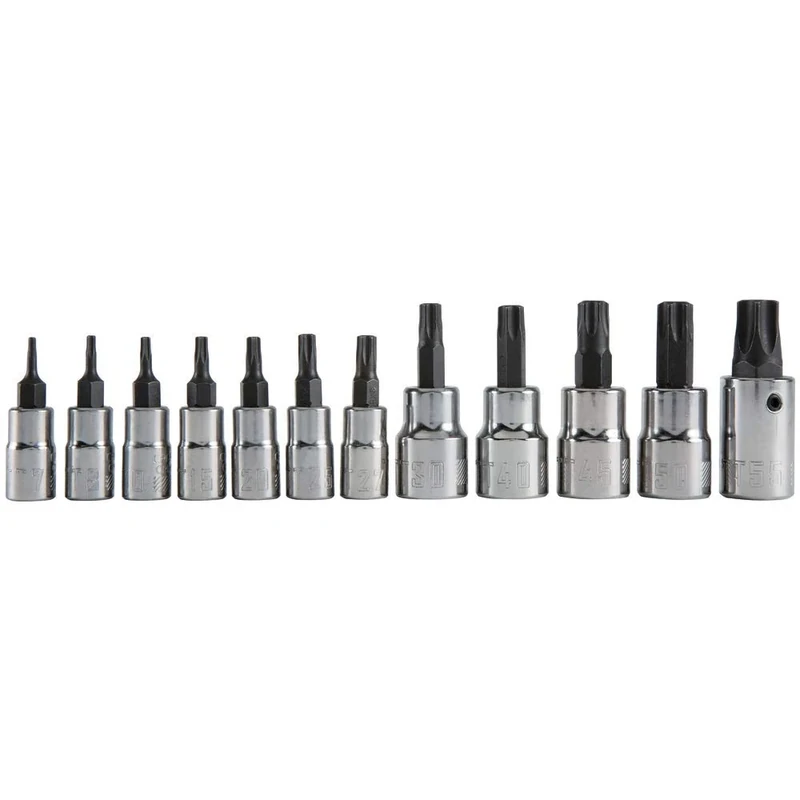 CRAFTSMAN Torx Bit Socket Set, Tamper Proof, 12-Piece (CMMT49293)