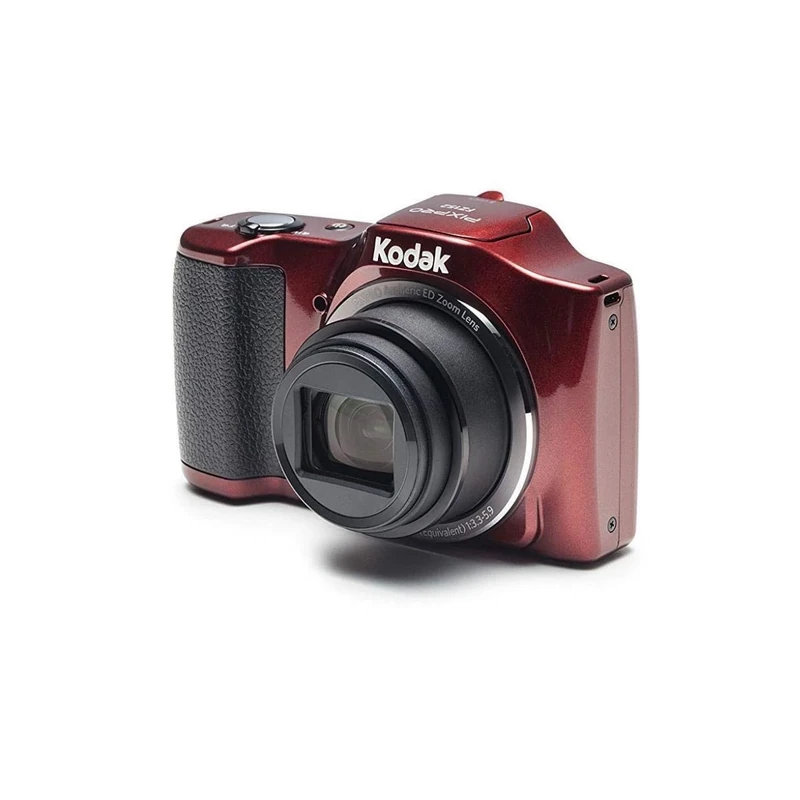 Kodak Pixpro Friendly FZ152 16MP Compact Digital Camera with 15X Optical Zoom and 3" LCD Red (Renewed)