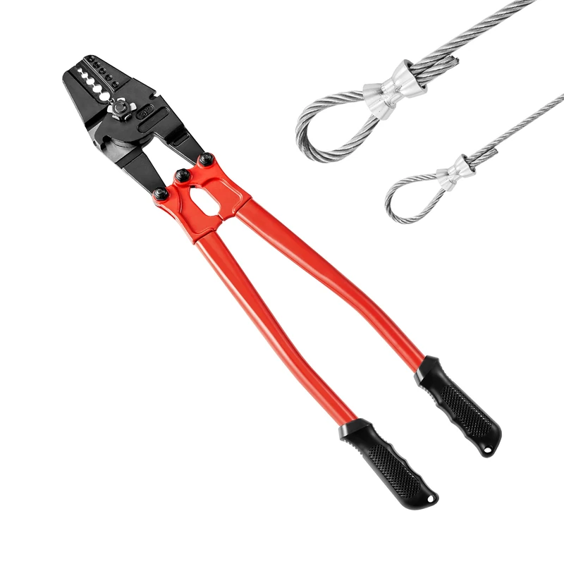 Mophorn Crimping Tool for Cable Crimping Pliers Wire Crimper (24inch/60.96cm)