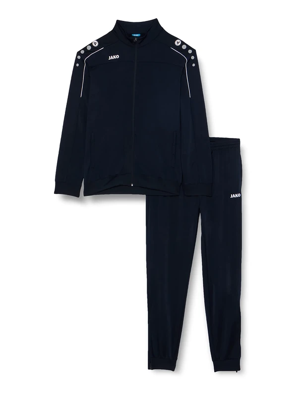 JAKO Children's Classico Tracksuit Polyester, Navy, 140 cm