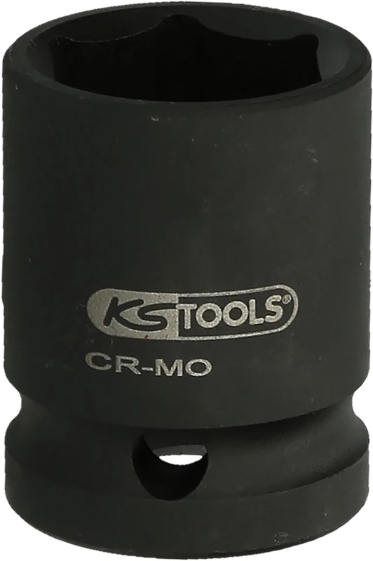 KS Tools 515.2137 1.1/2" Hexagon Impact Socket, 60 mm, Short - Image 1