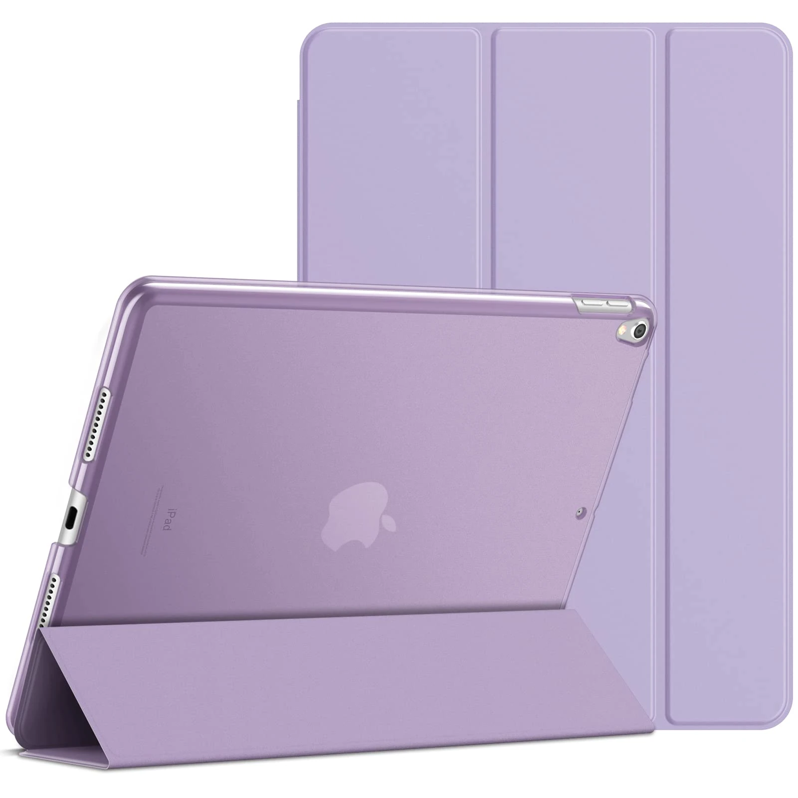 JETech Case for iPad Air 3 (2019 Model 3rd generation 10.5 Inch) and iPad Pro 10.5 (2017), Cover with Auto Wake/Sleep (Light Purple)