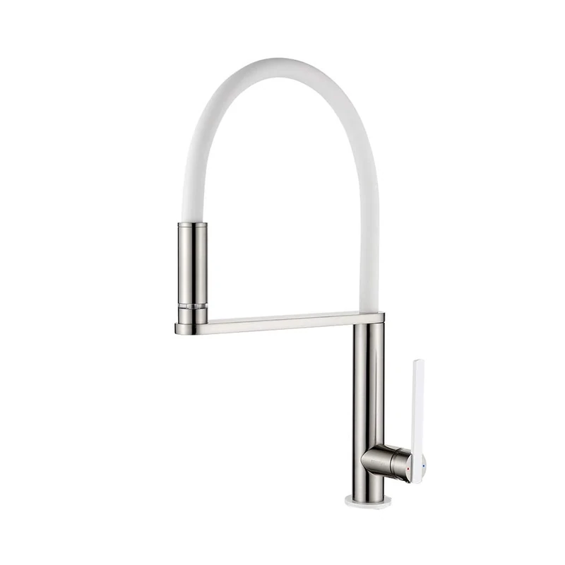 Grifema G14102A LED Kitchen tap, Gray-White, 3/8 de pulgada - Image 1