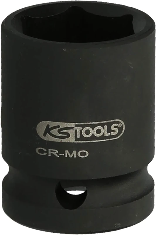 KS Tools 515.2139 1.1/2" Hexagon Impact Socket, 62 mm, Short