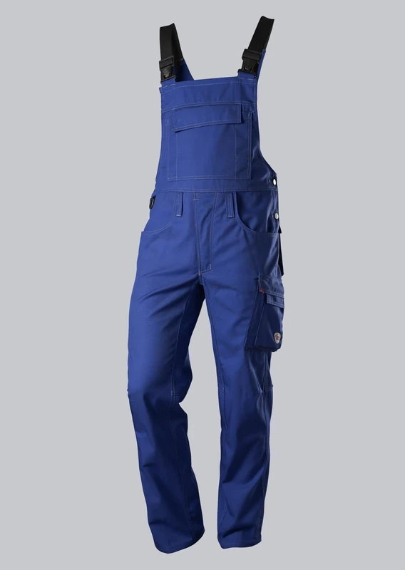 BP 1825-032-5632 Men'S Work Trousers, Higher Waist At The Back, 270,00 G/M², Fabric Blend With Stretch, Anthracite/Black, Size 47/48N