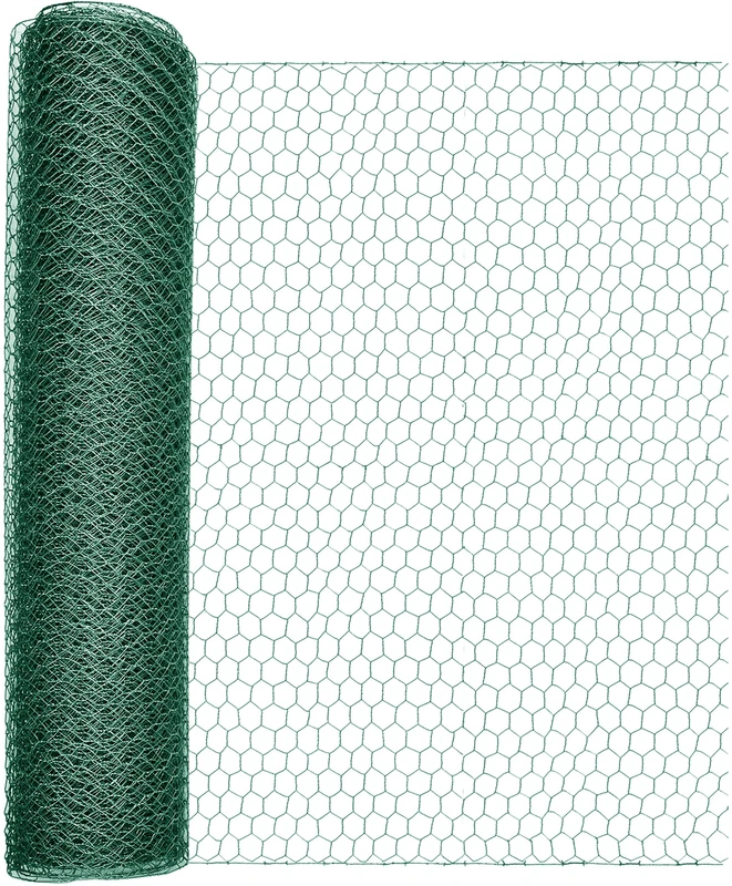 Windhager 1 x 10m Small Animal Mesh Vole Protection for Raised Bed Aviaries Small Animal Enclosure Green Mesh 25mm - Image 1