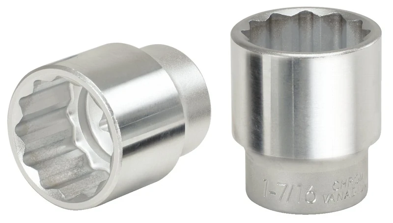 KS Tools 911.4119 3/4" 12 Point Socket, Short, 47 mm