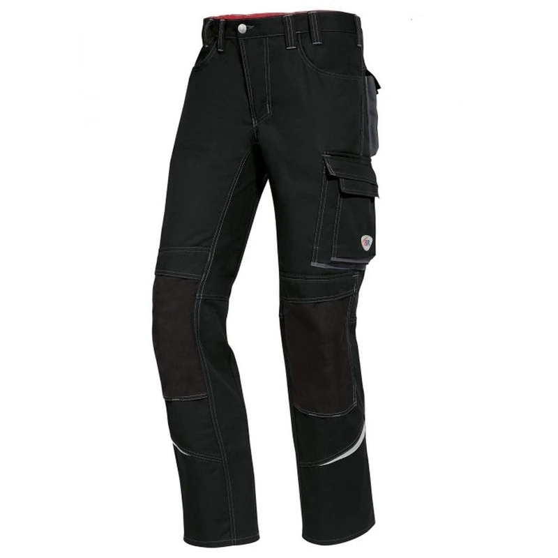 BP 1493-720-44 Work Trousers, Jeans Style With Multiple Pockets, 305,00 G/M², Reinforced Cotton, Sand, Size 33L