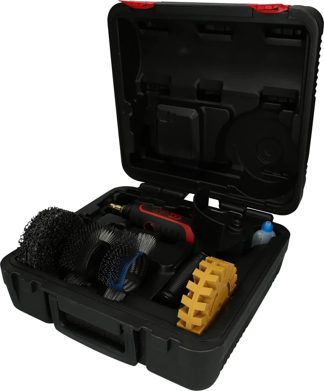 KS Tools 515.5430 Compressed Air Multi Grinder Set, 8 Pieces