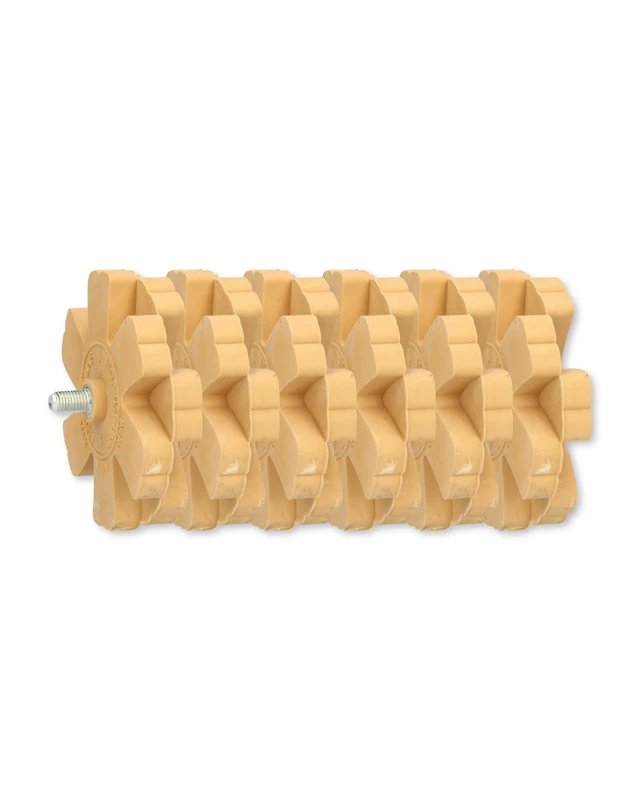 KS Tools Foil Eraser with Slats, Diameter 90 mm, 515.1248, Pack of 6, Adhesive Residue Remover for Cordless Screwdriver and Drill, Removes Sticker, Glue and Paint Residues