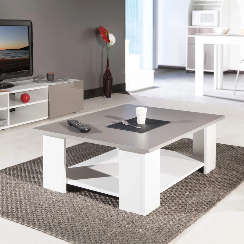 Amazon Brand - Movian Square Coffee Table 67x89
