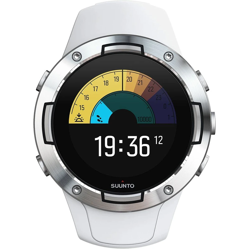 Suunto 5 Sports Watch, White, One Size - Image 1