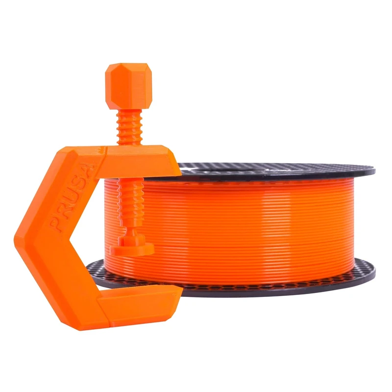 Prusament PETG Orange 1.75 mm 3D Printer Filament, 1 kg Spool, ±0.02 mm Precision