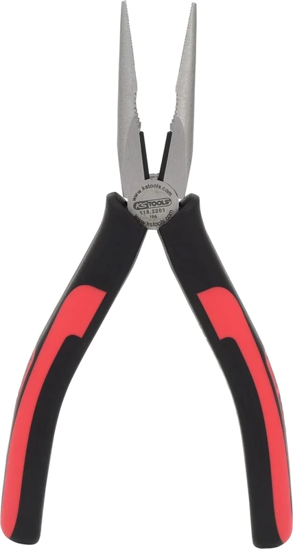 KS Tools 115.2201 SlimPOWER Long Nosed Pliers, 160mm