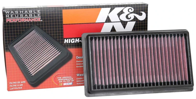 K&N Engine Air Filter: High Performance, Premium, Washable, Replacement Filter: Compatible with 2018-2019 HYUNDAI/KIA (Accent, Rio), 33-5081