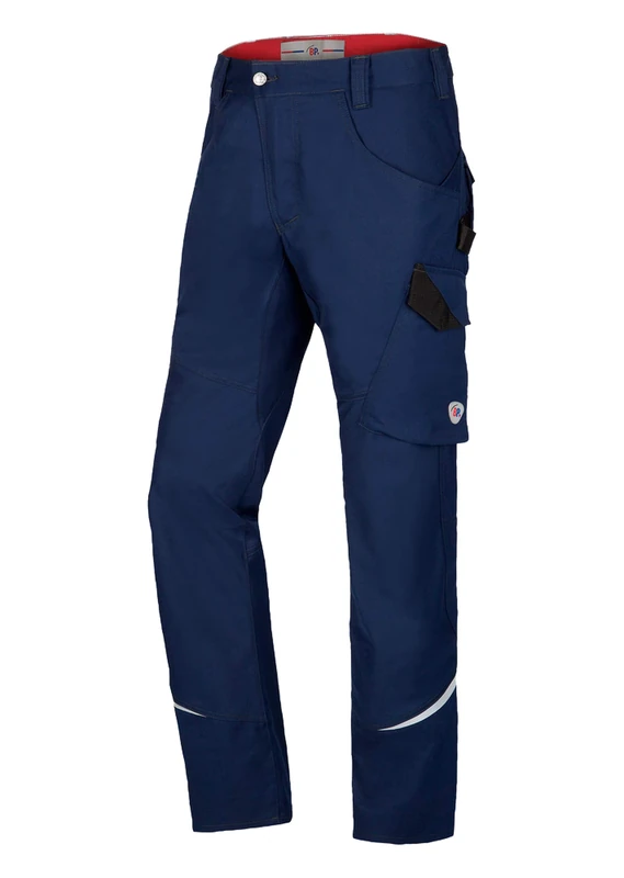 BP 1868-572-110 Men'S Soft-Shell Jacket, Stand-Up Collar, Front Zip, 300,00 G/M², 100% Polyester, Night Blue, Size M