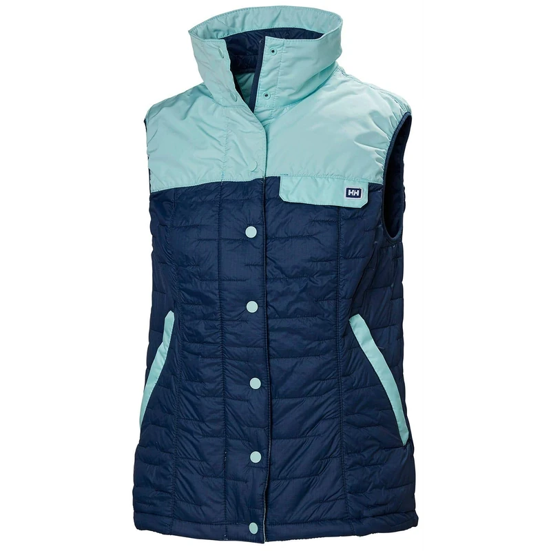 Helly Hansen W Movatn Wool Ins Vest Women's Vest, womens, Jacket, 62870, 603, North Sea Blue, S - Image 1