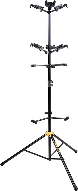 HERCULES Stands GS526BPLUS Plus Series Universal 6-Piece Guitar AutoGrip Display Stand