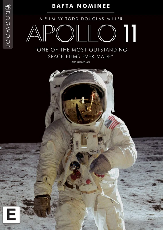 Dogwoof Apollo 11 DVD - 65mm Footage Documentary of Moon Landing