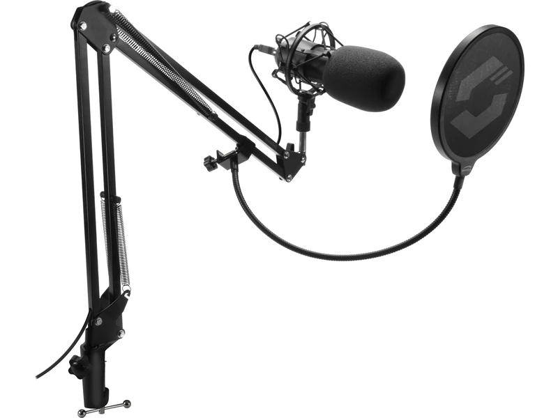 Speedlink VOLITY Ready Streaming Starter Set - Wind Protection, Adjustable, black - Image 1