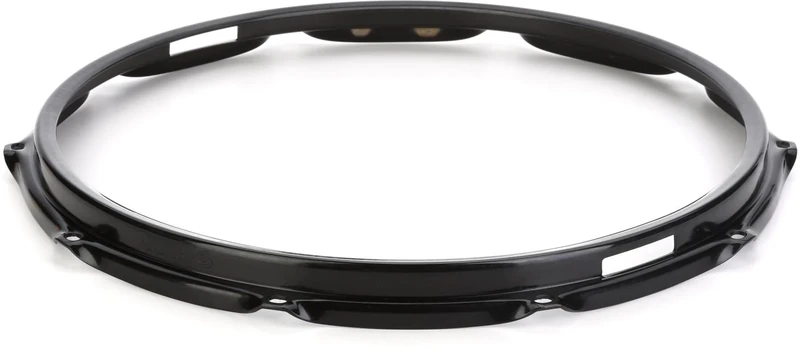 S Hoop 14" 10 Lug - Black (Snare Side)
