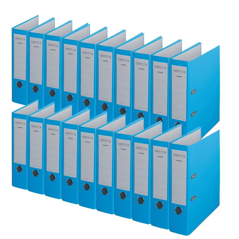 Leitz Chromos 230148 Folder A4 with Slits Wide Plastic Royal Blue