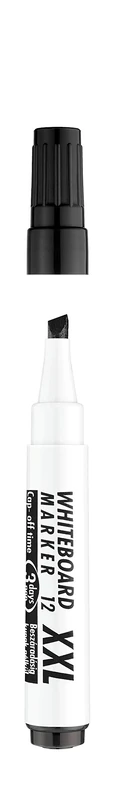 ICO Whiteboard Marker 12 XXL Black Pack of 10 in a Paper Box - Image 1