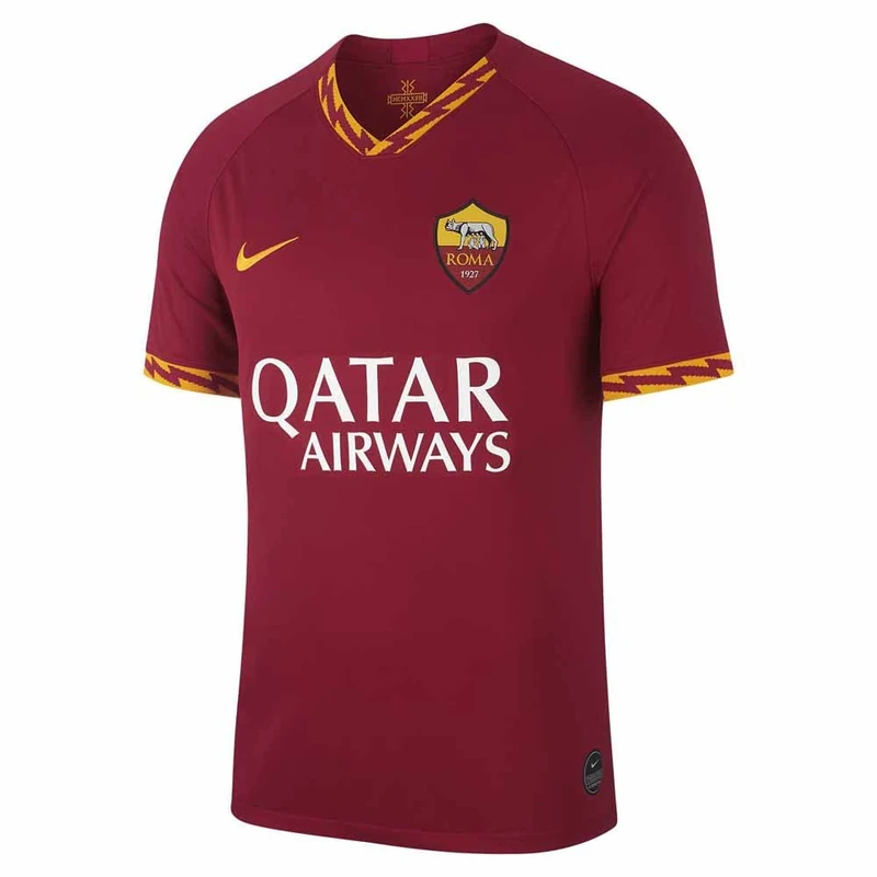 Nike Roma Shirt Men's Shirt - Team Crimson/University Gold, Large Red AJ5559 - Image 1