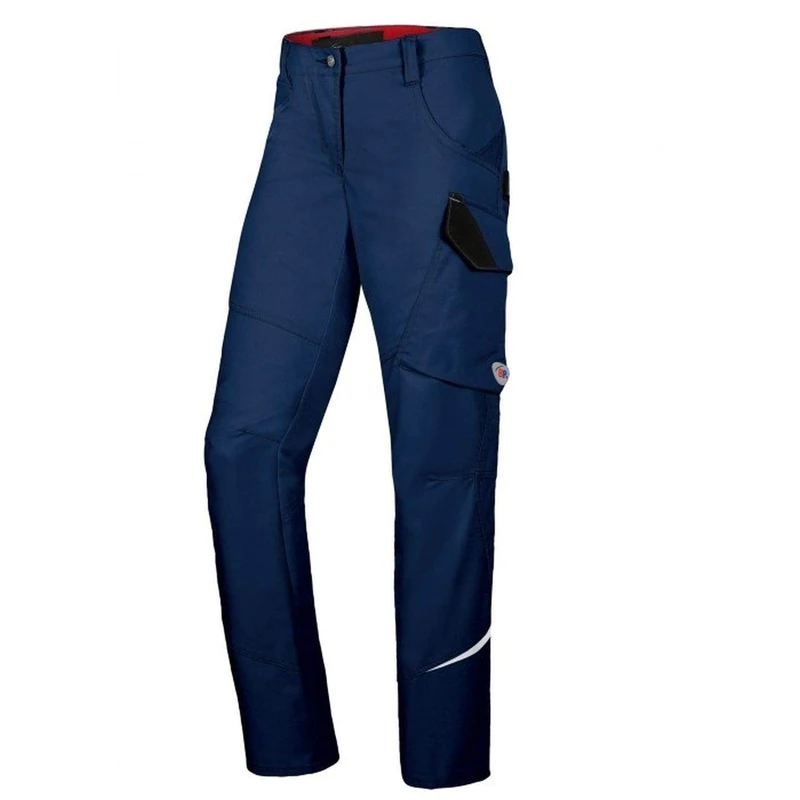 BP 1604-559-74 Bib & Brace, Stretch Braces With Clip Fastenings, 245,00 G/M², Fabric Blend, Mid Green, Size 31/32L