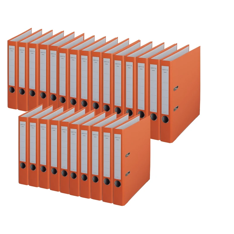 Centra Chromos A4 50mm Lever Arch File - Orange (Pack of 25)