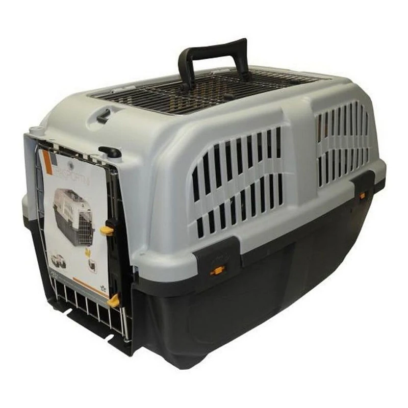 Aimé Skudo Transport Box in Plastic for Dog/Cat, 55 x 36 x 35 cm, 1.64 kg