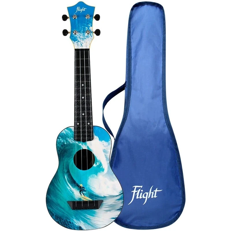 Flight Music Ukuleles TUS25 ABS Travel Ukulele 'Surf'