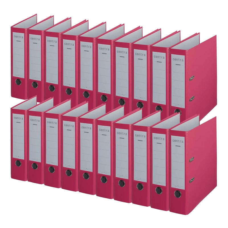 Esselte Leitz 230141, Folder, A4, Centra Plastic, Width 8 cm, Pink