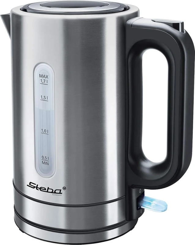 Steba WK 20 INOX electric kettle 1.7 L 2200 W Black,Stainless steel