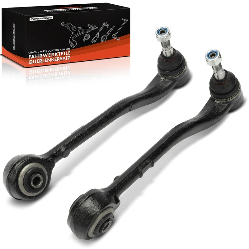 Frankberg 2x Wishbone Arm Rear Axle Front Axle Compatible with X5 E53 2.9L-4.8L 2000-2006 Replace# 31126760275