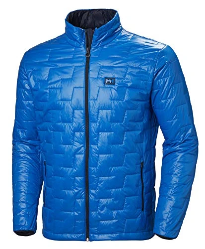 Helly Hansen Men Lifaloft Lightweight Insulator Full Zip Jacket - Electric Blue, Small