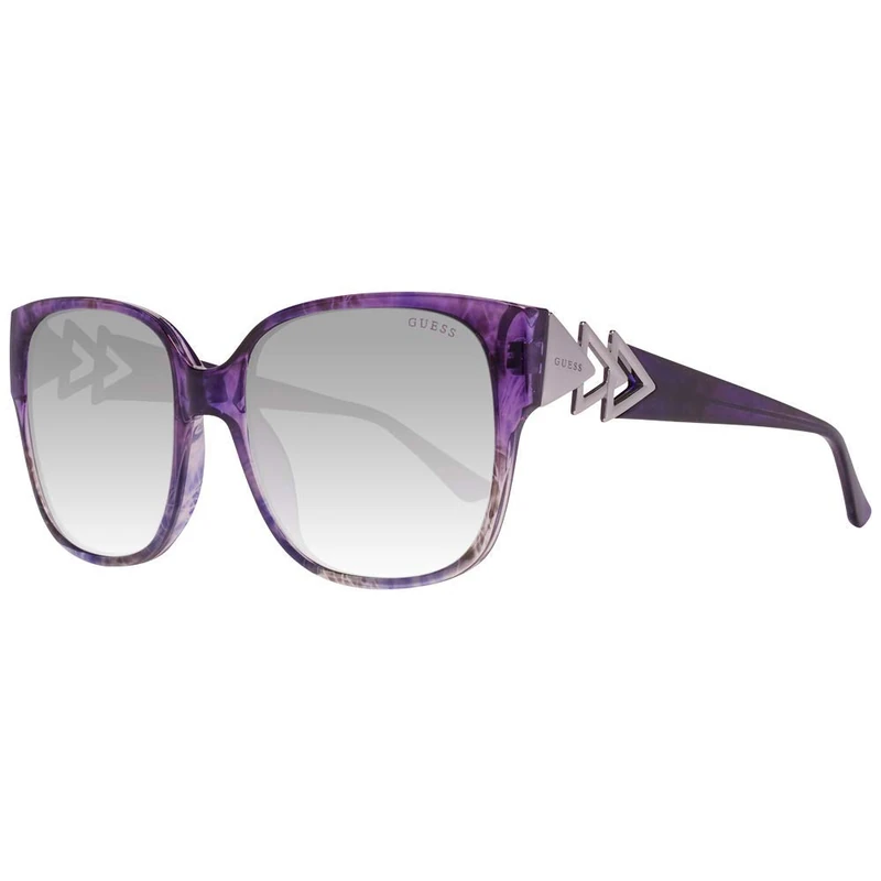 Guess Women’s Sunglasses Gu7597 83B 56 Sunglasses, Purple (Violett)