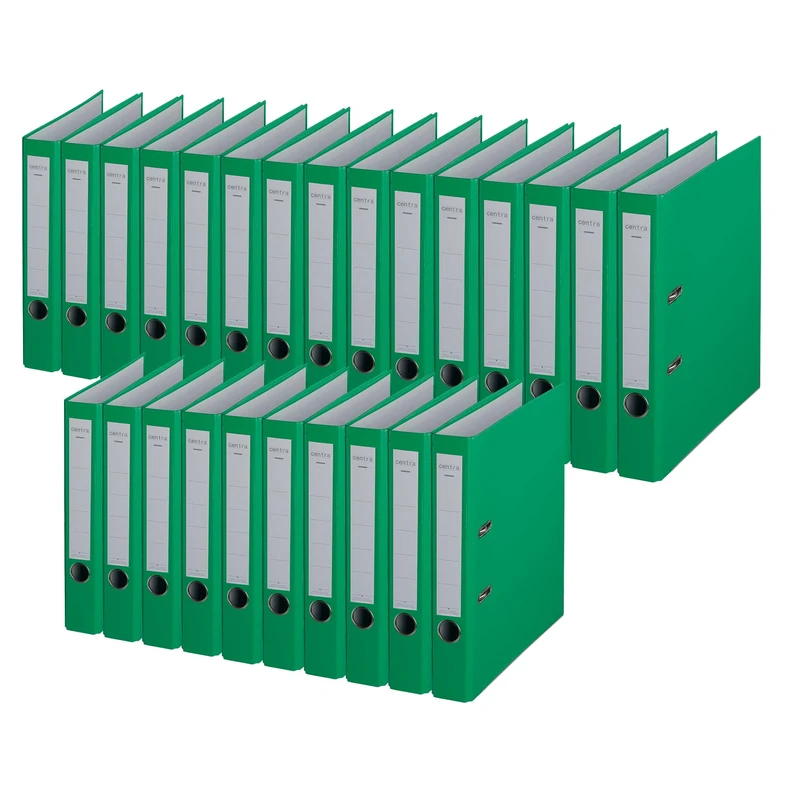 Leitz Chromos 231146 Folder A4 with Slits Slim Plastic Apple Green