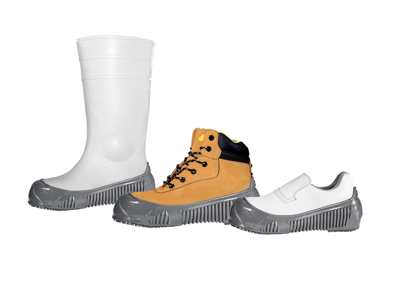 Tiger-Grip Easy Max Safety Overshoe, Grey, X-Large (43-45), Non-Slip