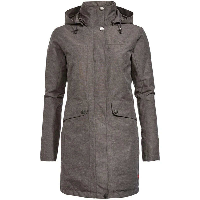 VAUDE Women Limford Coat Jacket - Moondust, Size 44