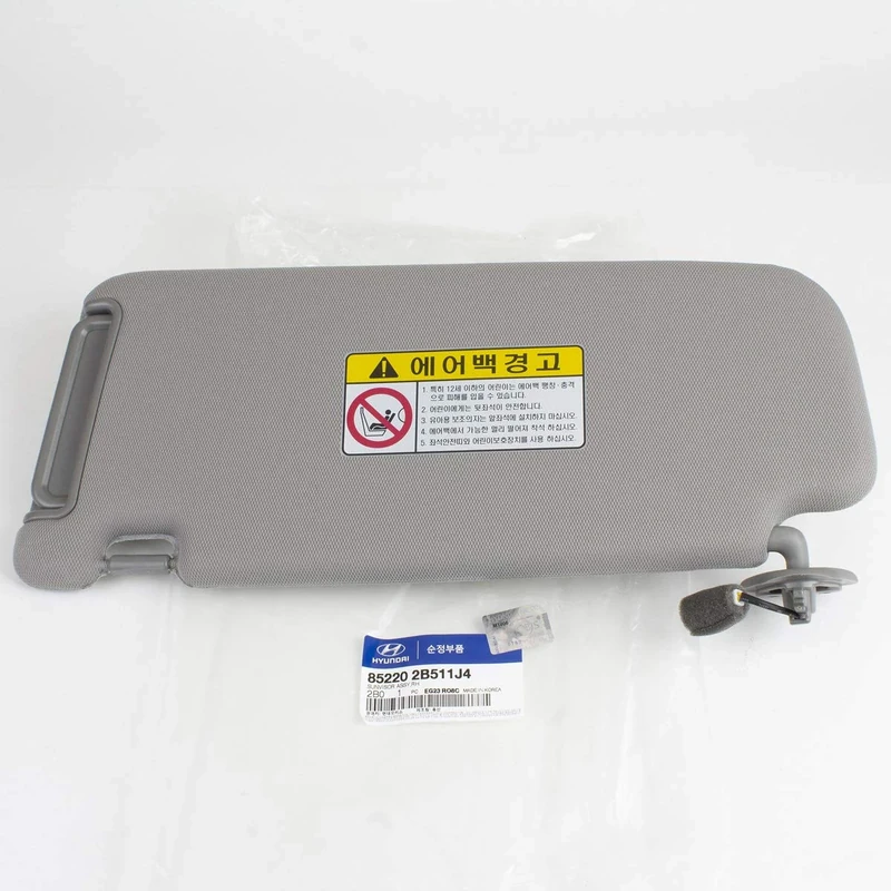HYUNDAI Genuine OEM Sun Visor 2006-09 Santa Fe Passenger Side 85220-2B511J4