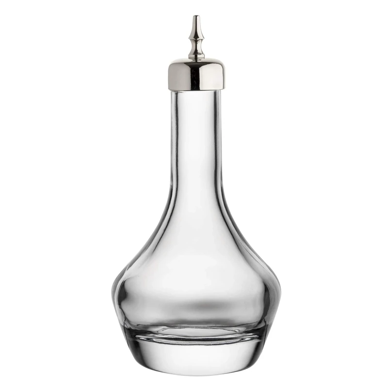 Bitters Bottle 3.5oz (10cl) Silver Top