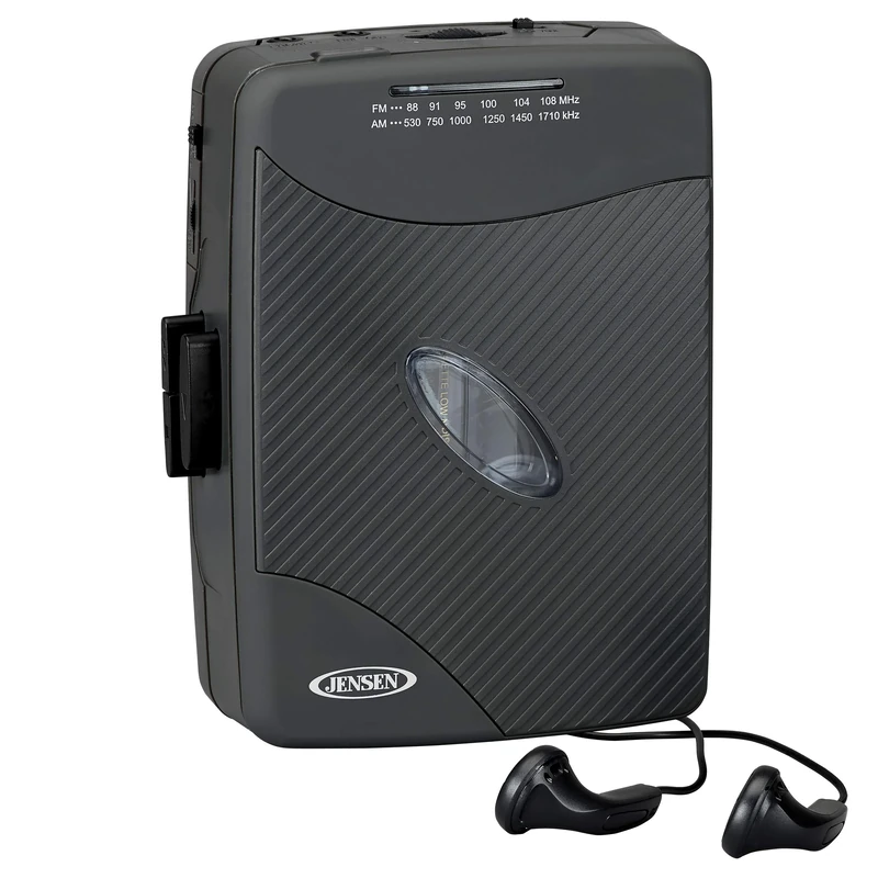 JENSEN SCR-75 Stereo Cassette Player with AM/FM Radio