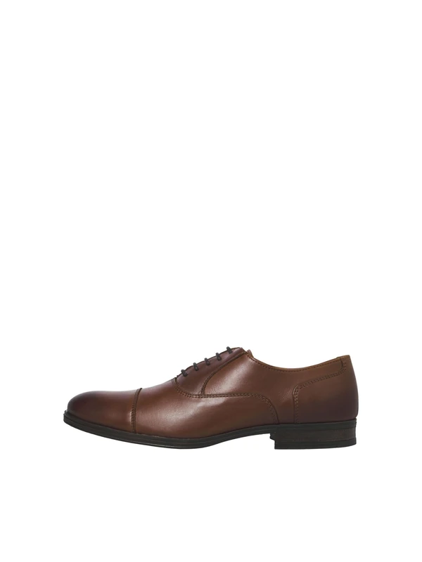 JACK & JONES Jfwdonald Leather Cognac Noos, Men’s Derbys, Brown, 6 UK (40 EU)