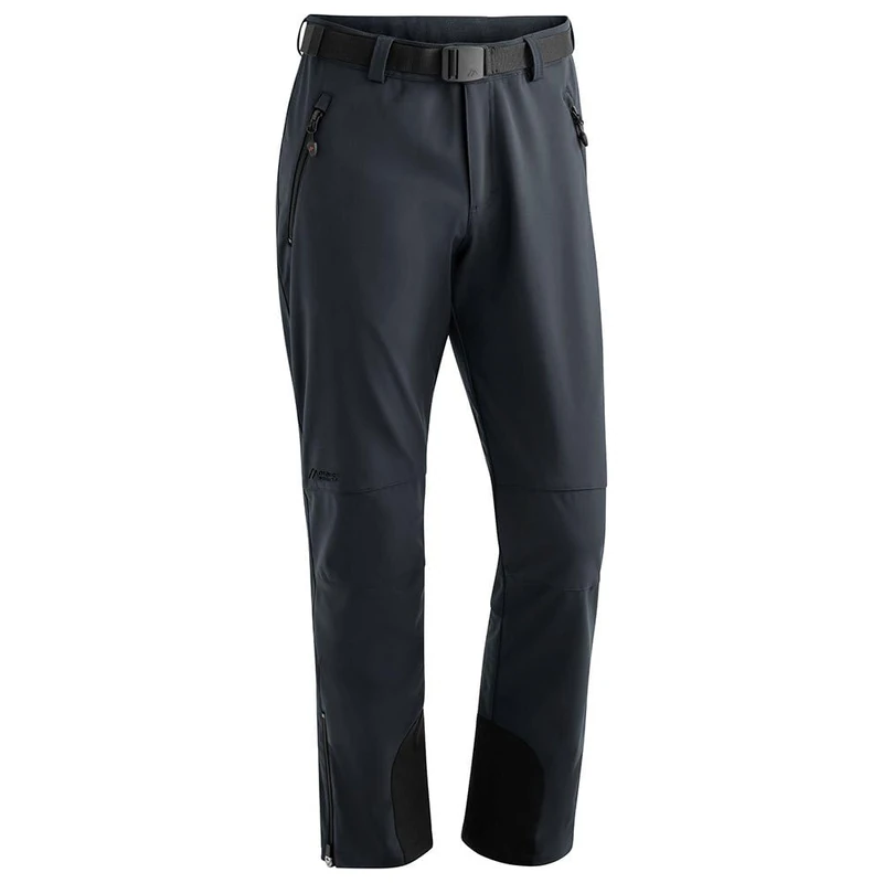 maier sports Tech Pants M, Men's Warm Hiking Trousers, Water-Repellent Softshell Outdoor Trousers for Trekking and Hiking, PFC-Free, mSTRETCH pro 2 & stormprotec Technology Graphite