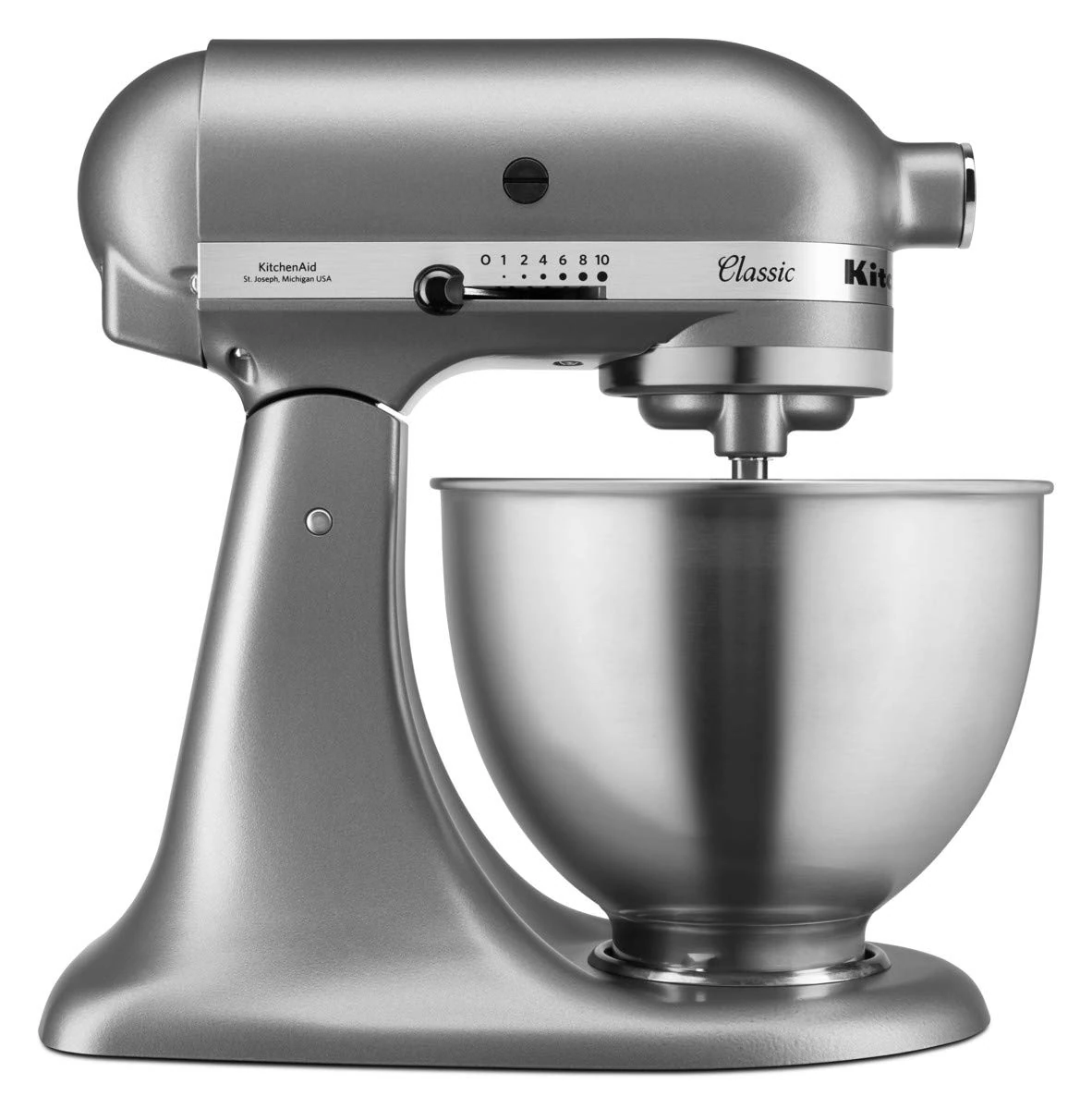 KitchenAid 5K45SSBSL Stand Mixer Classic, Silver